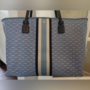 Tory Burch Canvas Link Tote